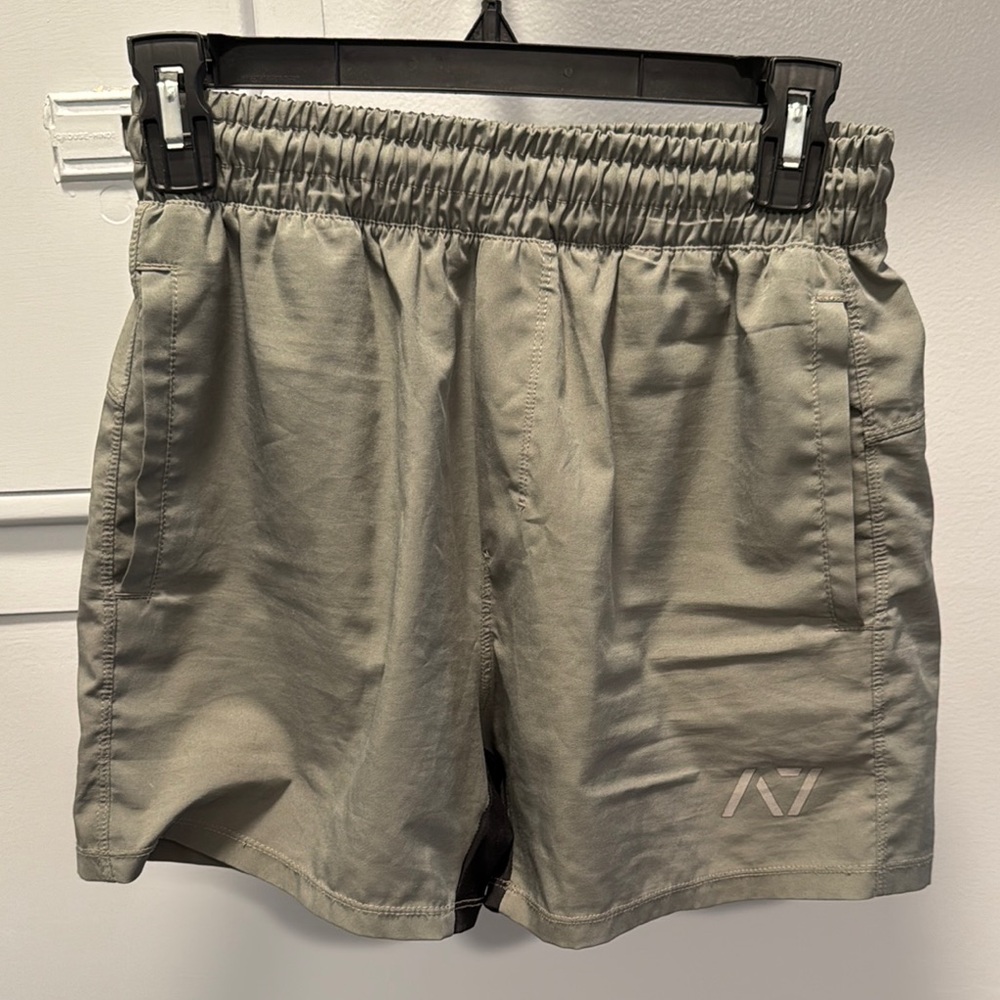 A7 Intl Olive Green Shorts